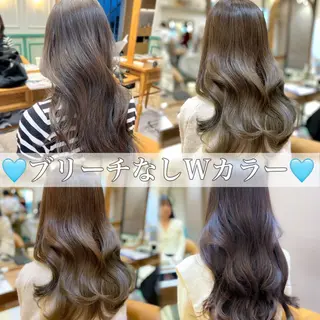 ロング 韓国レイヤー/顔周り /縮毛矯正/羽田航のヘアスタイル