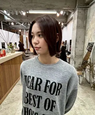 ミディアム cashel/kishaba所属・大園 莞奈のヘアスタイル