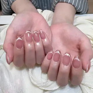 ネイル 🎀nana🫧 ワンホンネイル🎀のネイルデザイン