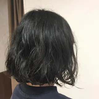 ミディアム パーマ 【Sweep】おじま のぞみのヘアスタイル