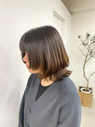 ミディアム Aujuaソムリエ 🎨‎♡HARUのヘアスタイル