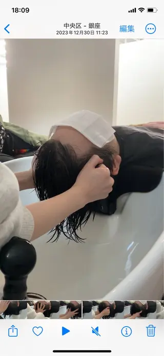 本格ヘッドスパ🌿 ×ヘア　佐藤のヘアスタイル