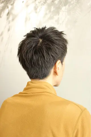 ショート メンズ メンズ/ケアパーマ /hayashiのヘアスタイル