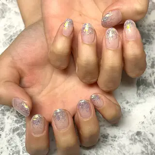 ネイル 極楽 鳥花のネイルデザイン