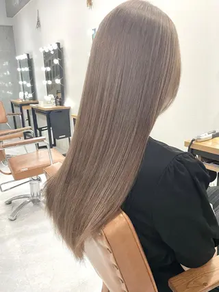 ロング カラー ヘアアレンジ メンズ 韓国ヘア特化💍 tiam💍ブリーチのヘアスタイル