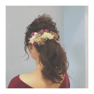 ヘアアレンジ うる艶カラー 🫶🏼💭mikaのヘアスタイル