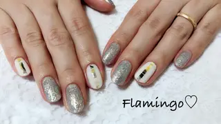 ネイル 浮きにくいフィルイン ｜上品シンプルネイルのネイルデザイン