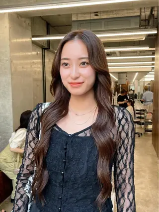 ロング カラー グレージュ/レイヤー /ボブ/moyu🎀のヘアスタイル