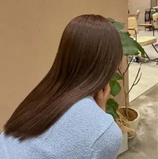 ロング カラー 透明感/ベージュ /kazui🐈のヘアスタイル
