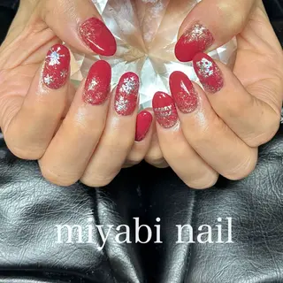 ネイル miyabi nail 桂川駅近くのネイルデザイン