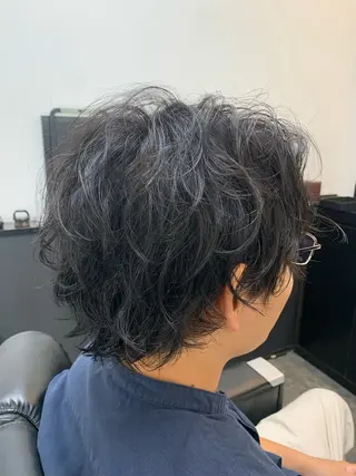 パーマ メンズ mod's hair men所属・モッズヘアメン 我喜屋秀人のヘアスタイル