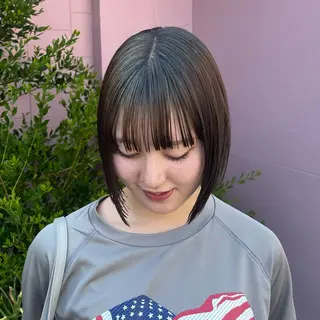 ショート カラー カラー/韓国レイヤー /ブリーチ/hinaのヘアスタイル