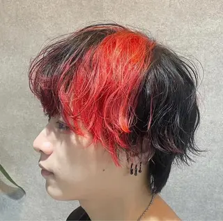 ショート カラー メンズ 🖤Ayumi🖤 メンズ特化❤️‍🔥のヘアスタイル