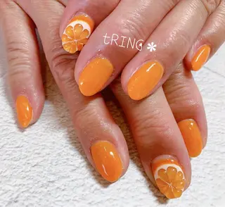 ネイル tRING＊ しいの木台のネイルデザイン