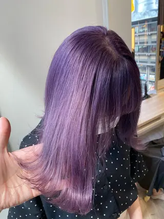 ミディアム カラー ✨ハッシュカット✨ ユウキ✨のヘアスタイル