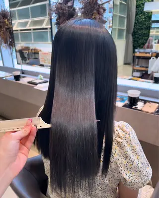 ロング カラー パーマ 🫧Ai/ ロロネー森ノ宮💖のヘアスタイル