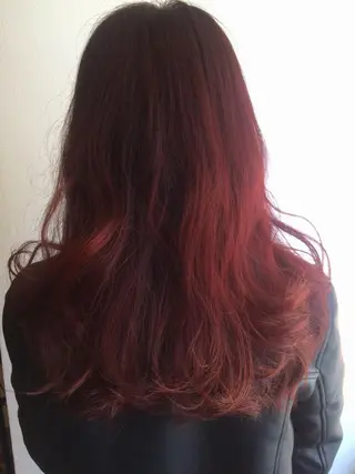 カラー 龍 門のヘアスタイル