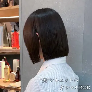 ショート Hair&Make Allure所属・塩谷康生/髪質改善 /ボブ/縮毛矯正のヘアスタイル