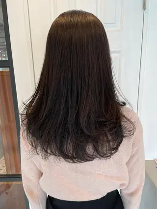 セミロング カラー 中目黒🌼 🌼ハナのヘアスタイル