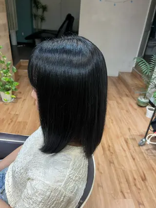 セミロング ✨ショート/ボブ 縮毛矯正✨アキラのヘアスタイル