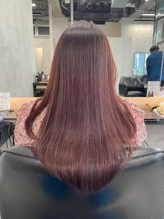 ロング カラー レイヤー×顔周 り×髪質改善/MIUのヘアスタイル