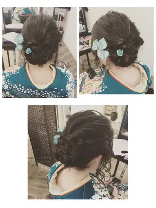 ヘアアレンジ 中原 梨沙のヘアスタイル