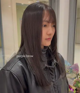 ロング カラー 💎寒色特化💎 透明感カラーみきのヘアスタイル