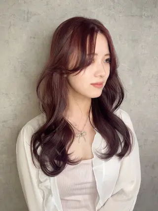 セミロング KAEDE🎀 ジャニオタ美容師のヘアスタイル