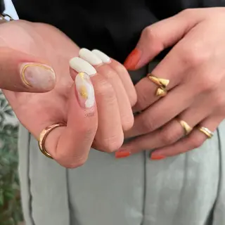 ネイル kiii.__ ✴︎*のネイルデザイン