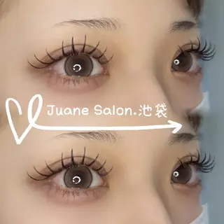 マツエク・マツパ juane salonのマツエク・マツパデザイン