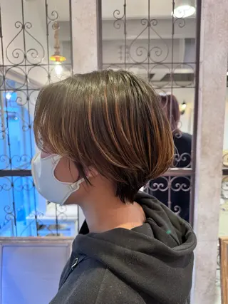 ショート 透明感カラー/ 艶カラー/将生のヘアスタイル