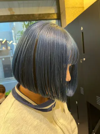 ショート BUCKS所属・坂谷 BUCKS/縮毛矯正のヘアスタイル