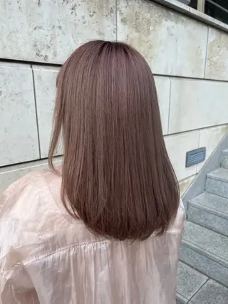 セミロング カラー TRICCA 銀座所属・奏羽　"メンズ ・パーマ・ショート"のヘアスタイル