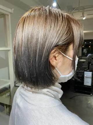 ショート カラー カワタ リュウセイのヘアスタイル