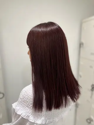 ロング カラー ハイトーンカラー 🦄レイヤーカットのヘアスタイル