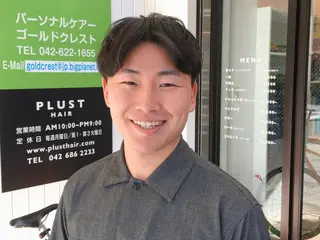 ショート パーマ メンズ プラスト（カットモデル専用枠）所属・すごう こうへいのヘアスタイル