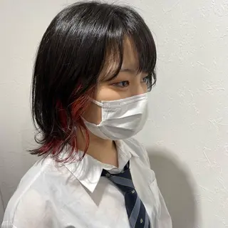 ショート カラー IwAsh  大和駅店所属・shiho .のヘアスタイル
