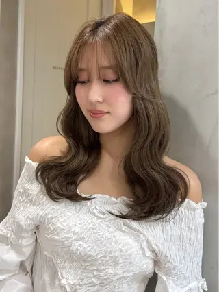 セミロング 髪質改善/艶髪 MINAMIのヘアスタイル