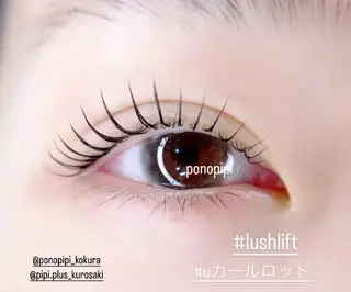 マツエク・マツパ ponopipi 小倉店のマツエク・マツパデザイン