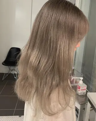 ロング カラー ヘアアレンジ 髪質改善land千葉所属・阿部 圭悟のヘアスタイル