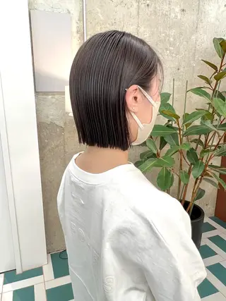 カラー ハイライトカラー MINAMIのヘアスタイル