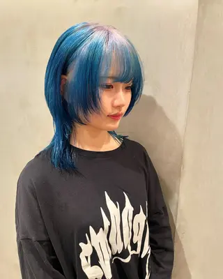 ミディアム カラー 優作 〜圧倒的信頼〜のヘアスタイル