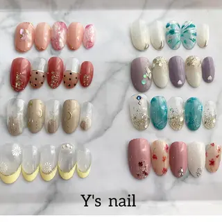 ネイル 手書きが得意🖌️ Y’s  nailのネイルデザイン