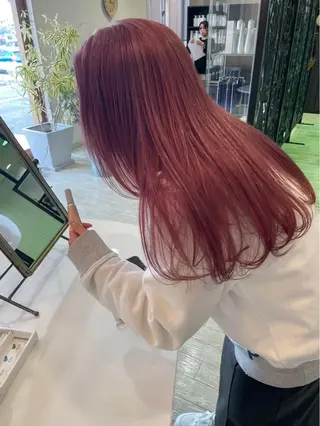 ロング 極上髪質改善 宮内開星のヘアスタイル