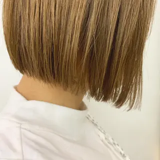 ショート カラー 🌱小顔ヘア/ボブ ミディアム/双葉🌱のヘアスタイル