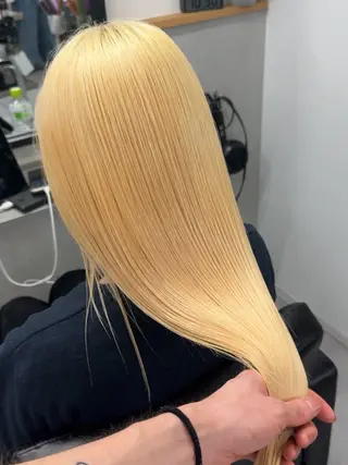 ロング カラー Laff新宿所属・縮毛矯正/ボブ 新宿/ショート/航輝のヘアスタイル