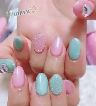 ネイル まるみ ♡のネイルデザイン