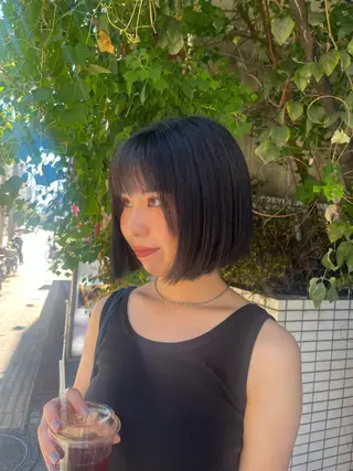 ショート カラー yoke所属・haruka kobayashiのヘアスタイル
