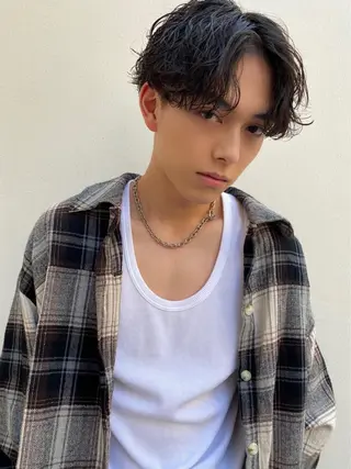 ショート メンズ特化美容師 ハスイルイのヘアスタイル