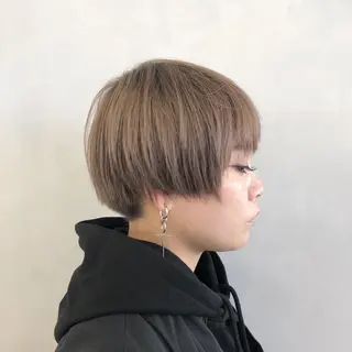 ショート 🌸ハイトーン 新田　廉 🌸のヘアスタイル